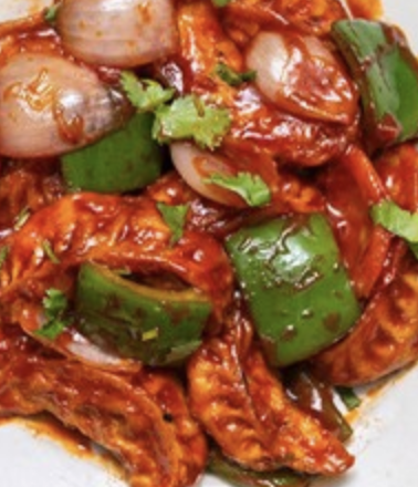 Fried Chilly Momo - Veg