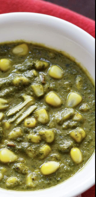 Palak Corn