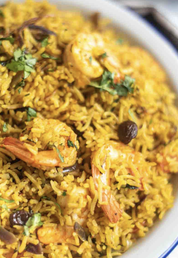 Shrimp Biryani
